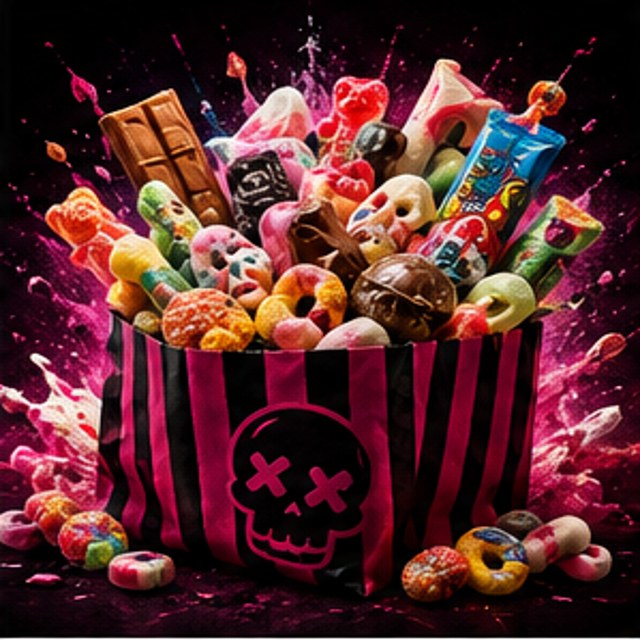Large sharing bags of sweets